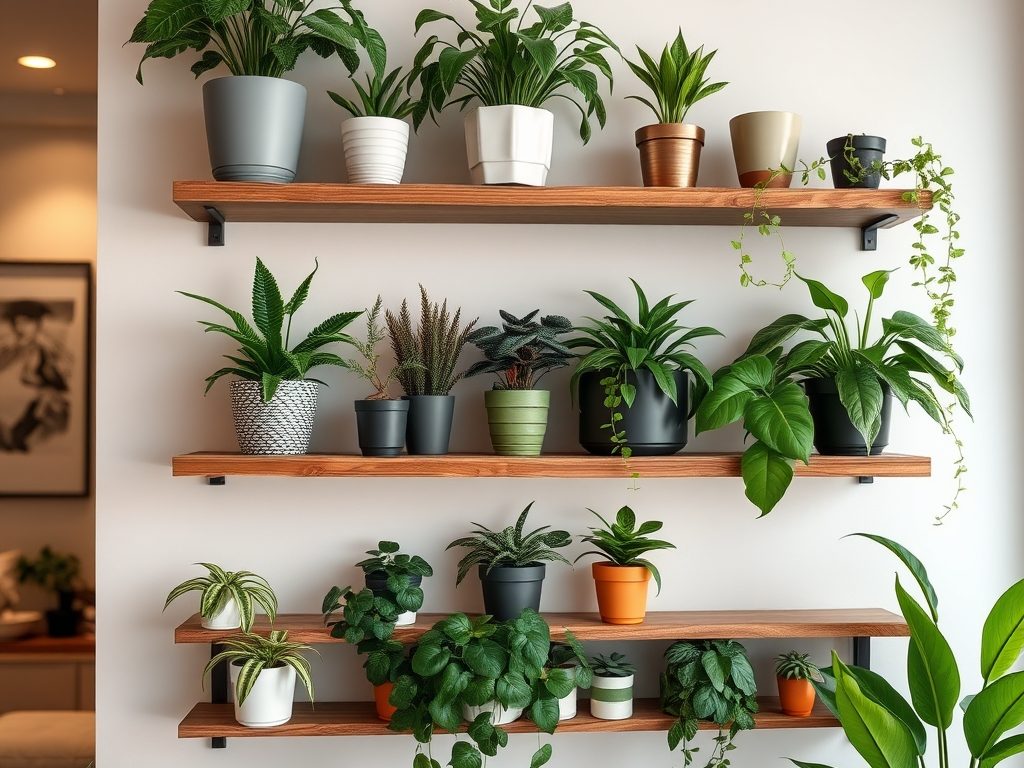 Półki na rośliny na ścianę: jak wybrać styl, materiał i zadbać o stabilność w aranżacji wnętrza