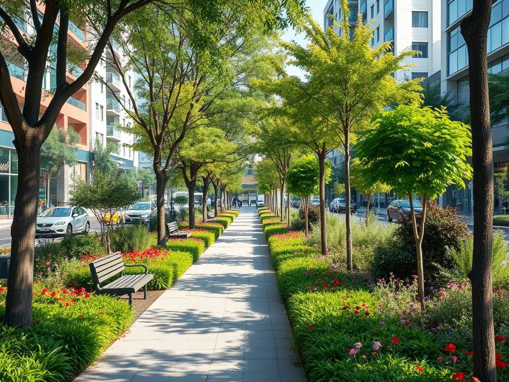 Rośliny a ciągi komunikacyjne: jak zaprojektować zieleń dla komfortu i bezpieczeństwa użytkowników