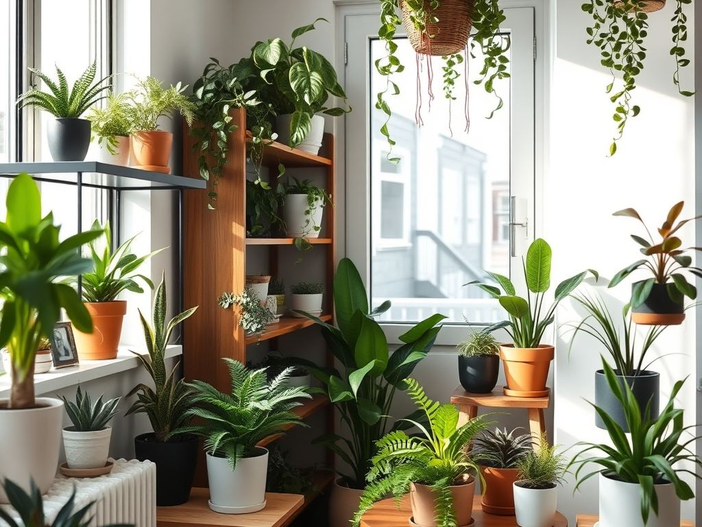Rośliny do małego mieszkania: jak wybrać i zaaranżować zieloną przestrzeń oszczędzającą miejsce