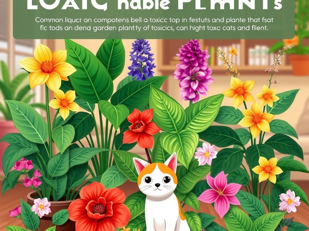Rośliny trujące dla kota i psa: jak rozpoznać zagrożenia i chronić zwierzęta w domu i ogrodzie