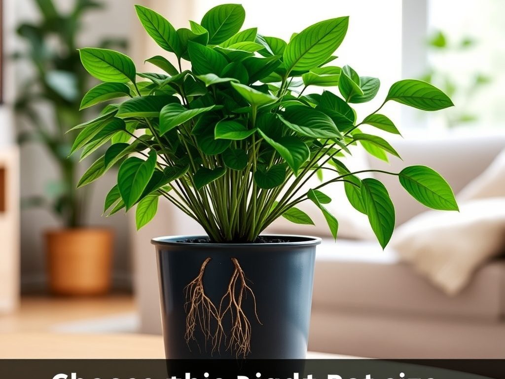 Jak dobrać rozmiar doniczki do rośliny, by zapewnić zdrowy wzrost i stabilność w domu