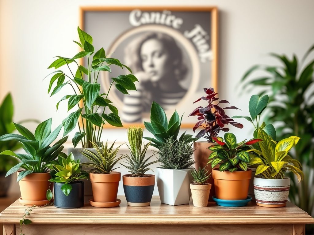 Rośliny na komodę w salonie: jak wybrać i pielęgnować dekoracje do ograniczonej przestrzeni