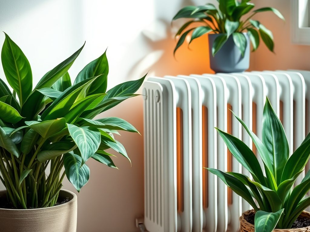 Rośliny przy kaloryferze: jak wybrać i pielęgnować je w suchym, ciepłym powietrzu sezonu grzewczego